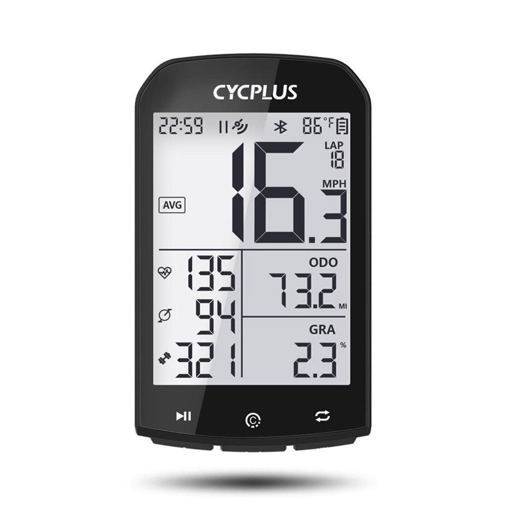 M1 GPS Bike Computer Speedometer Ciclocomputador Accessories Bicycle Odometer Bluetooth 4.0 ANT+ for Garmin Wahoo: Default Title