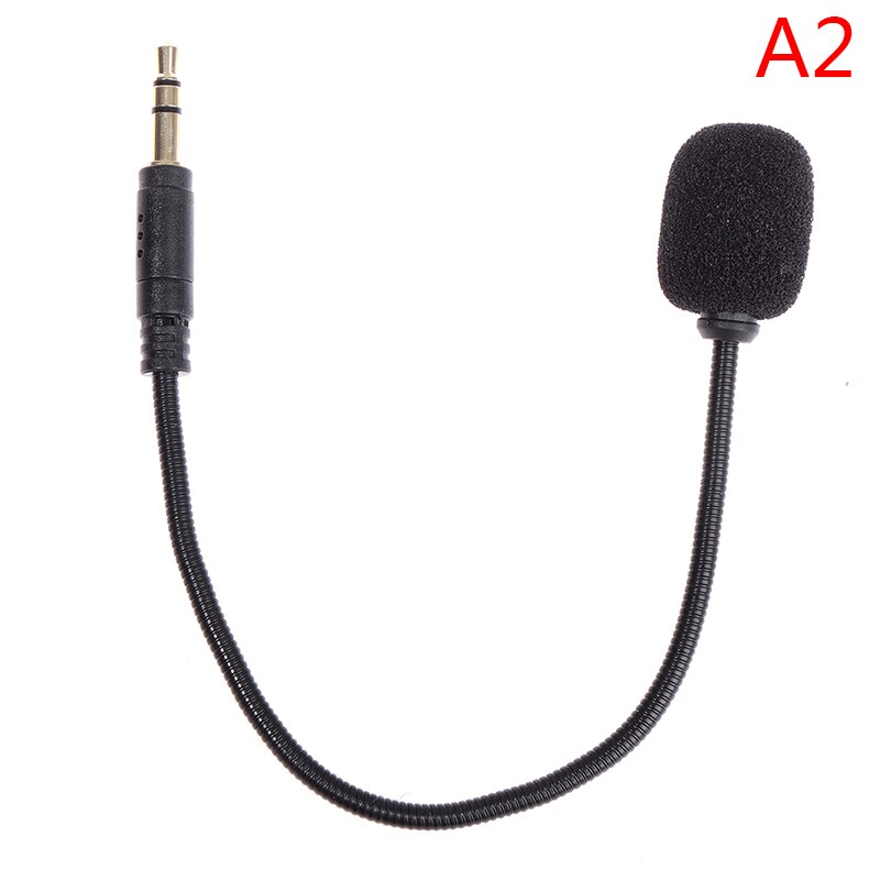 Omnidirectionele Metalen Microfoon 3.5Mm Jack Flexibele Microfoon Mini Audio Mic Voor Computer Laptop Voor Skype Chat: A2