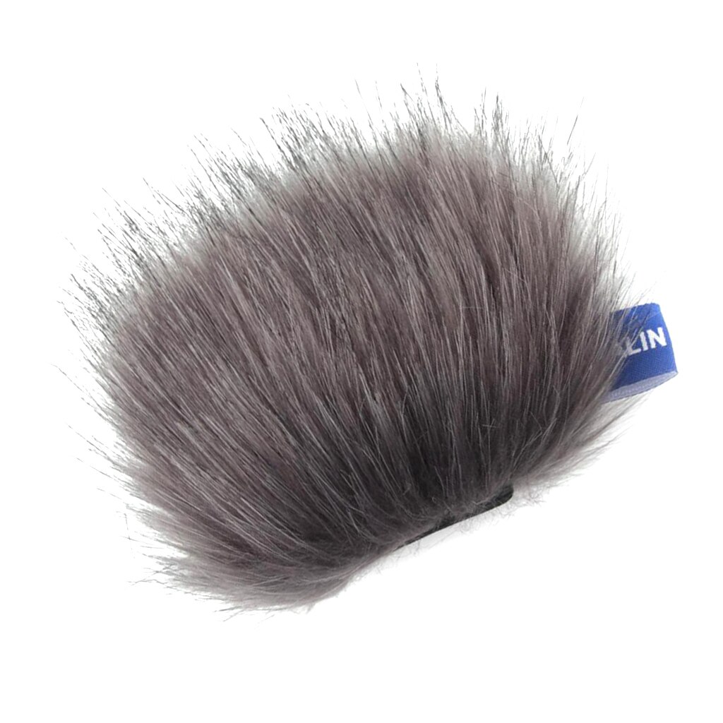 Outdoor Furry Mic Windscreen Wind Cover Microphone Muff For Tascam DR-05 And Similar Size Mics