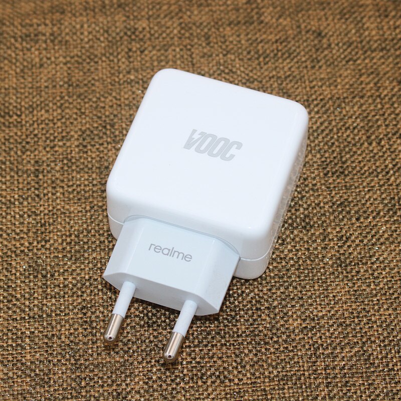 Originele Realme 5V 4A Charger Eu Plug Adapter 6A Type C Kabel Super Vooc Opladen Voor Realme X50 X2 6 Pro X50m V5 X3 Xt Q3 8 7i: Only EU Charger