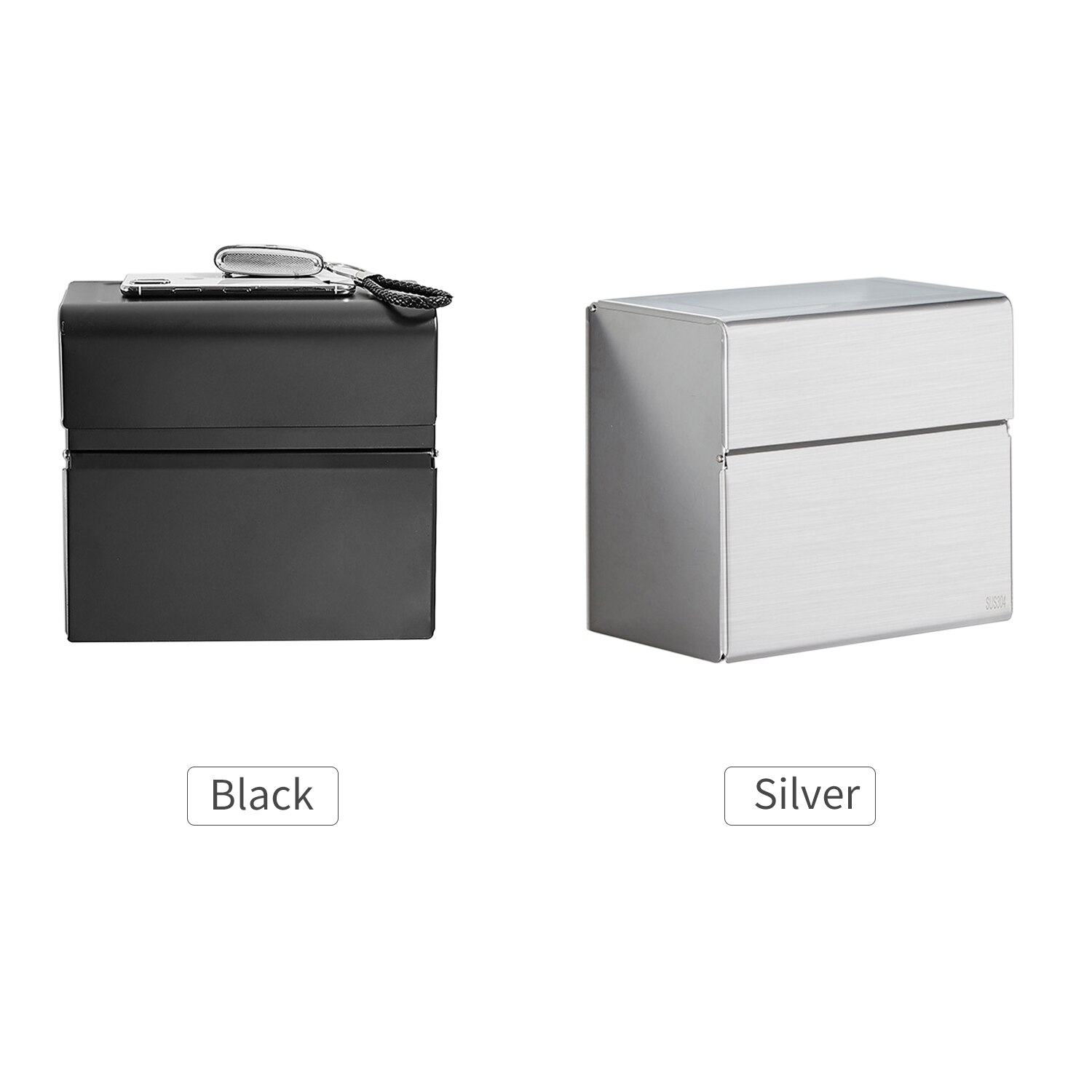 Paper Towel Dispenser Holder Tissue Wall Mounted Drilling Waterproof Toilet Tissue Dispenser Kitchen Paper Towel Dispenser