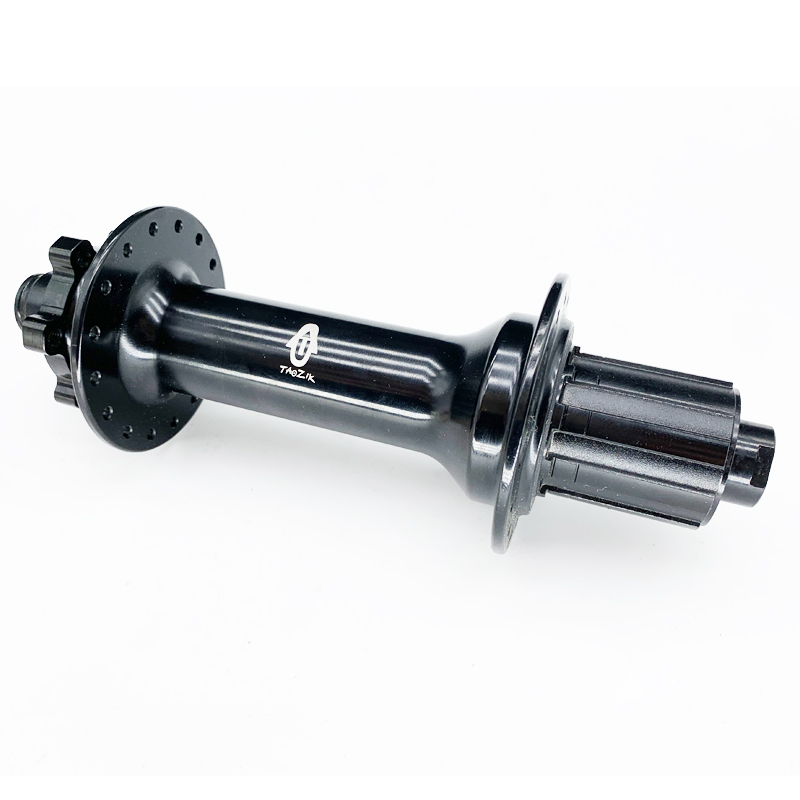 TAOZIK 32 H 36 12 mm 197mm 4 Bearings 6 Paws Rear Fat Bike Ebike Thru Bicycle Hub