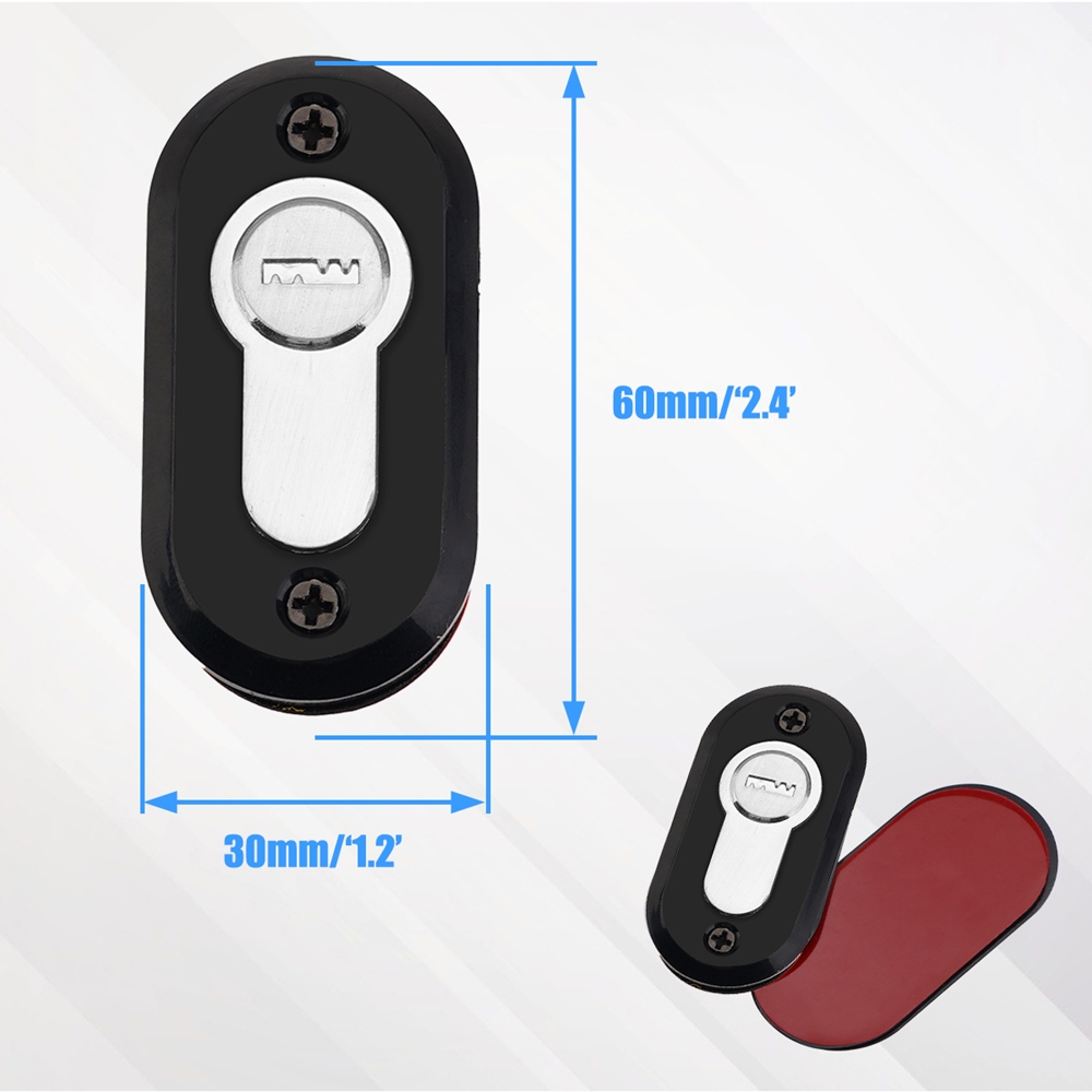 2pcs Universal False Van Door Anti Theft Deterrent Protection Security Kit Deadlock Locks