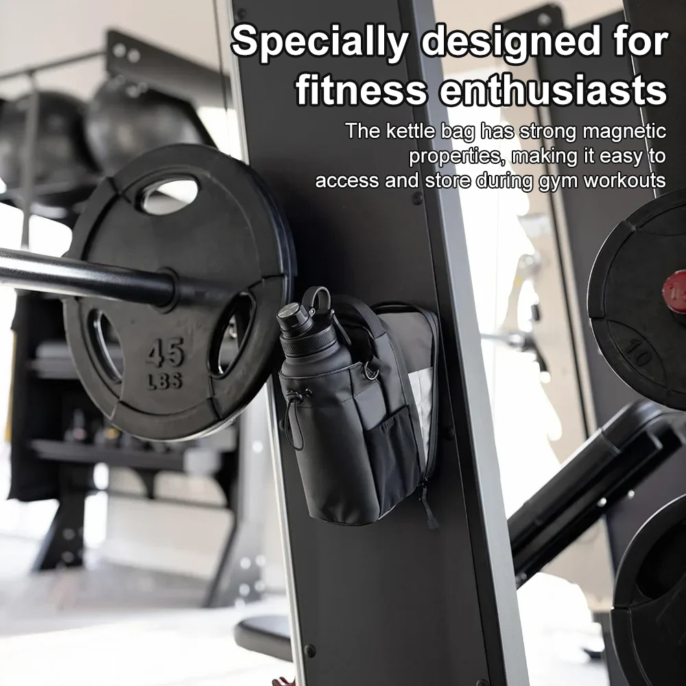 Magnetische waterflestas - Gym-specifieke waterbekerhouder met sterke magneet voor buitensporten en activiteiten