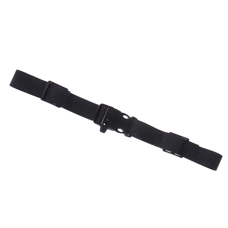 Ajustable niños hebilla Clip Correa pecho arnés bolsa mochila con correa para hombro: Black