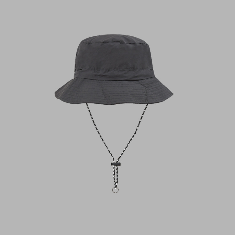 vier Jahreszeiten faltbarer Fischerhut, multifunktionaler, hochwertiger draussen-Angelhut mit Kordelzugverschluss, Angeln, Wandern: Himmel Blau