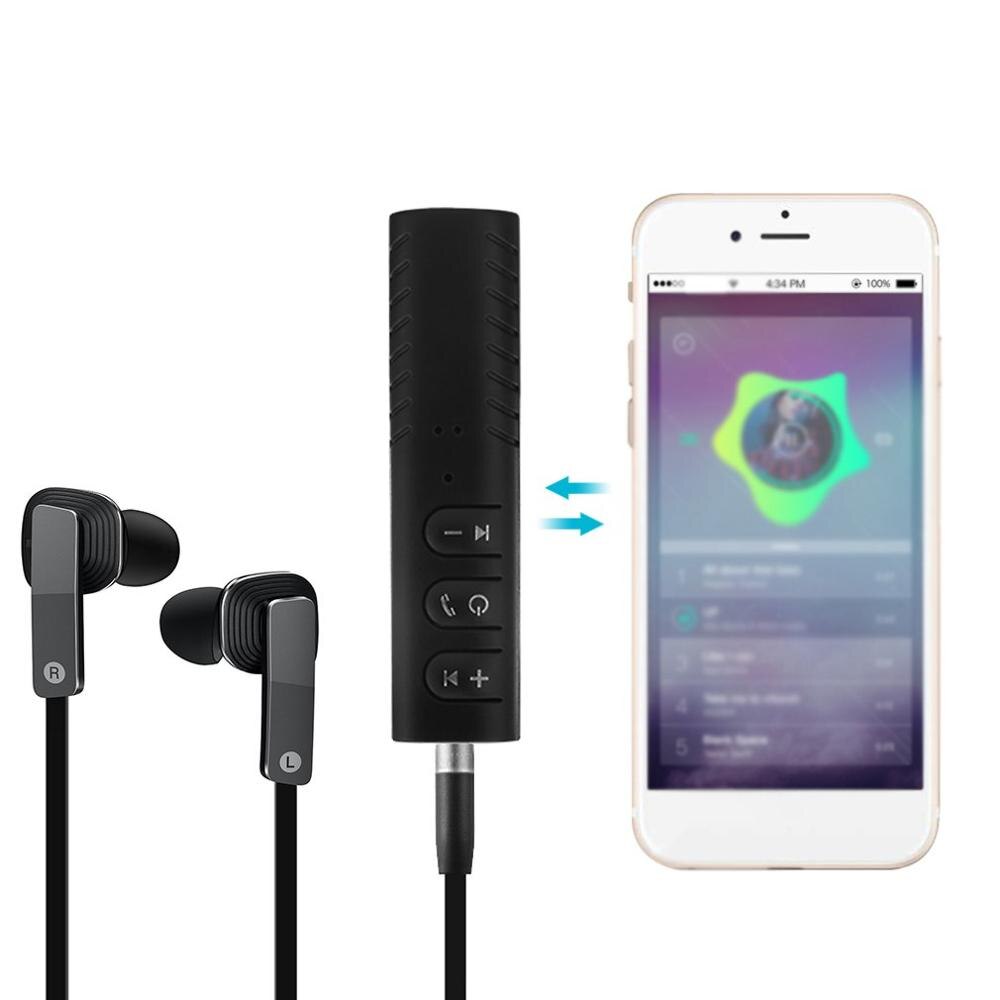 Universal 3.5mm Jack Car Kit Hands Free Music Audio Receiver Adapter Car AUX Kit for Speaker Earphone Aux