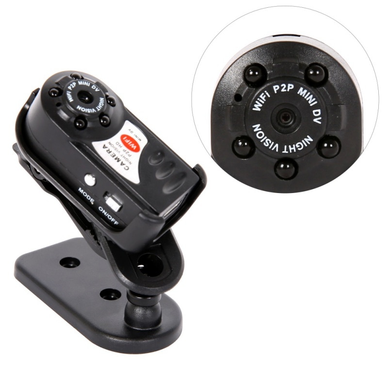 Mini WIFI IP Camera Draadloze Verborgen Home Security Dvr Nachtzicht Bewegingsdetectie Mini Camcorder Loop Video Recorder