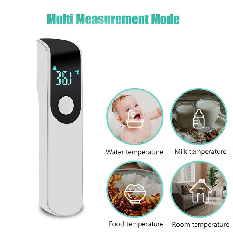 Mini Handheld Ear Thermometer Portable Human Body Thermometer Household Health Monitor Body/Object Model ℃ ℉ Digital Thermometer
