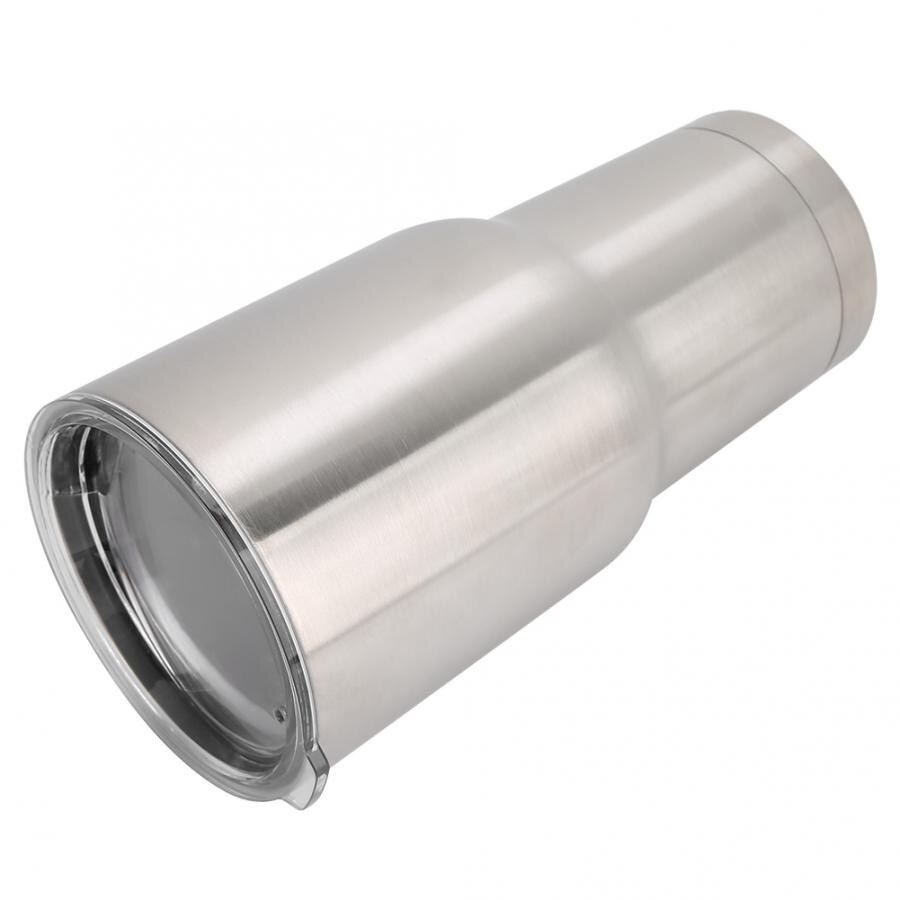 Flat Bottom Cup Mug 30oz Stainless Steel Cold Drinks Water Cup Coffee Mug with Lid for Home Travel Use Cup