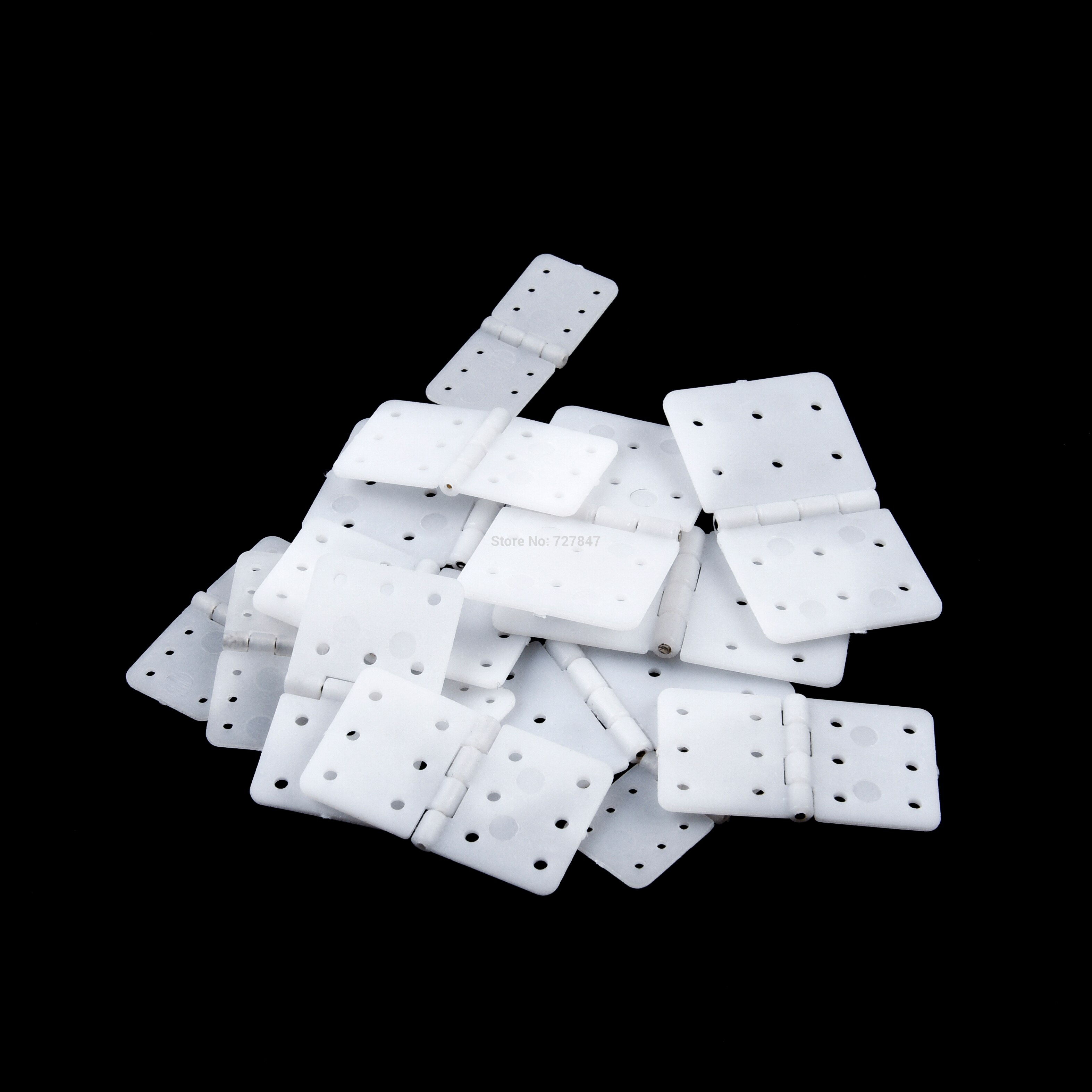 20pcs 30pcs 40pcs Nylon & Pinned Hinge 20x36mm / 16x29mm / 12x24mm For RC Airplane Plane Parts Model Replacement