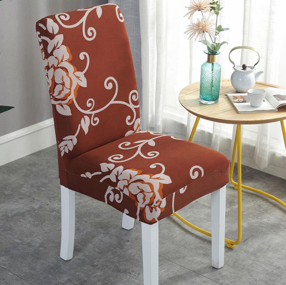 Stoelhoes hoes universele rugleuning hoes eettafel stoel stofhoes thuis eetkamerstoel kussen doek kunstwerk hoes  e11291: 8