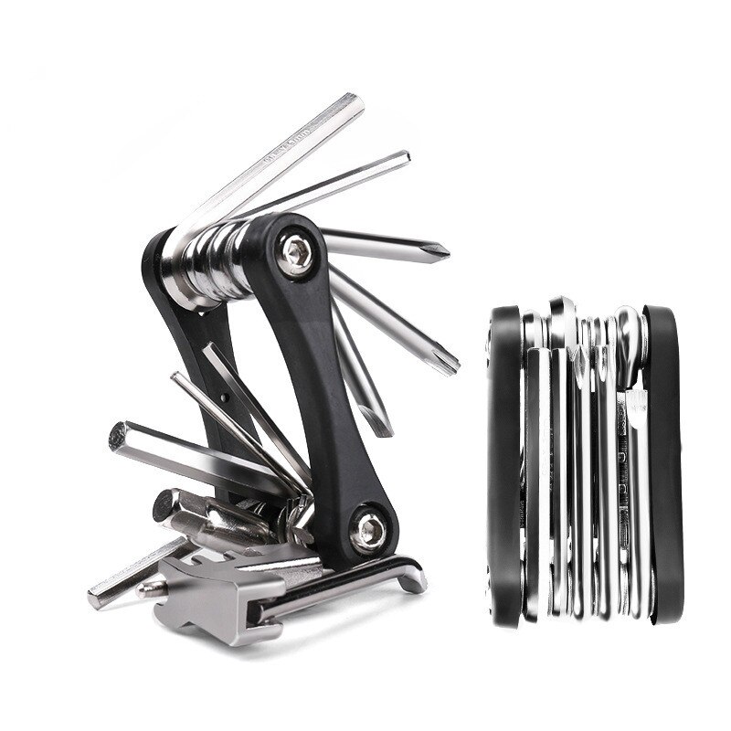 Bicycle multifunction tool kits multitool tire Repair Tool Set with screwdriver Chain Rivet Extractor for MTB Road Bike