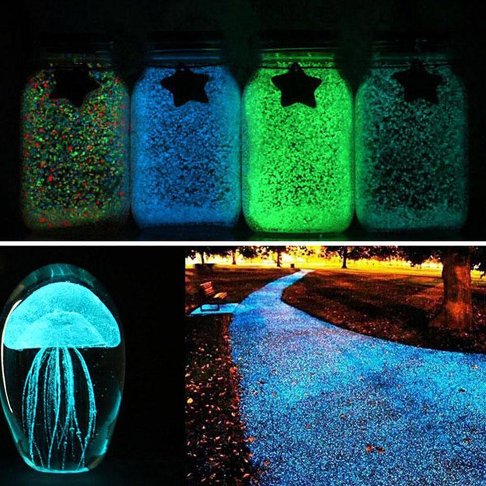 Arena luminosa hecha a mano, arena luminosa circulante, resina epoxi, relleno de brillo de Paillette colorido para fabricación de resina, 10g