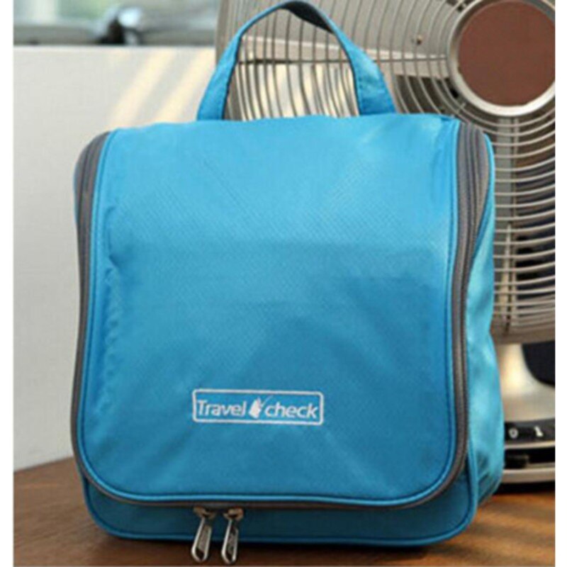 Accessoires de voyage sac cosmétique grande capacité toilette maquillage étanche paquet de bain poche suspendue rangement tri organisateur