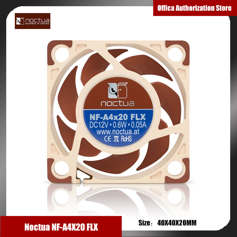 Noctua NF-A4x20 5V 4-Stift-PWM-Lüfter 40x40x20mm Computergehäuselüfter PWM Intelligente Temperaturregelung Ultrakleiner Lüfter: Blau