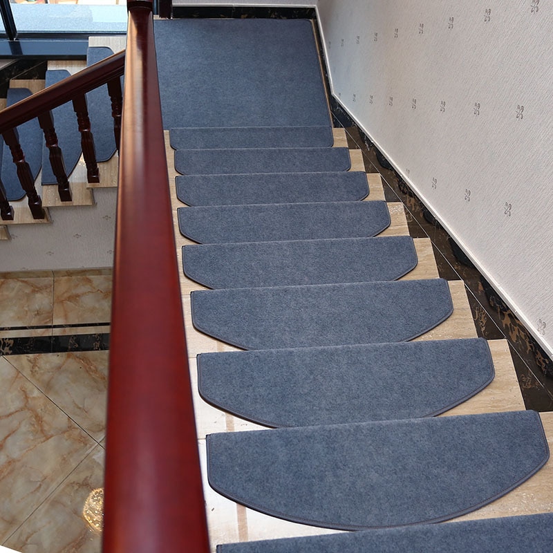 Skridsikker selvklæbende trappetrinmåtte hjem trappe beskyttelse beskyttelsespude лестничный – Grandado