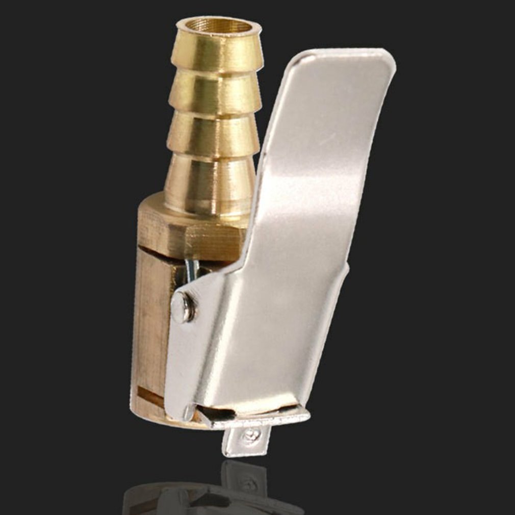 Car Tire Inflation Nozzle Universal Auto Air Pump Lining Clip 6mm/8mm Truck Tire Inflator Valve Clamp Tire Repair Tools