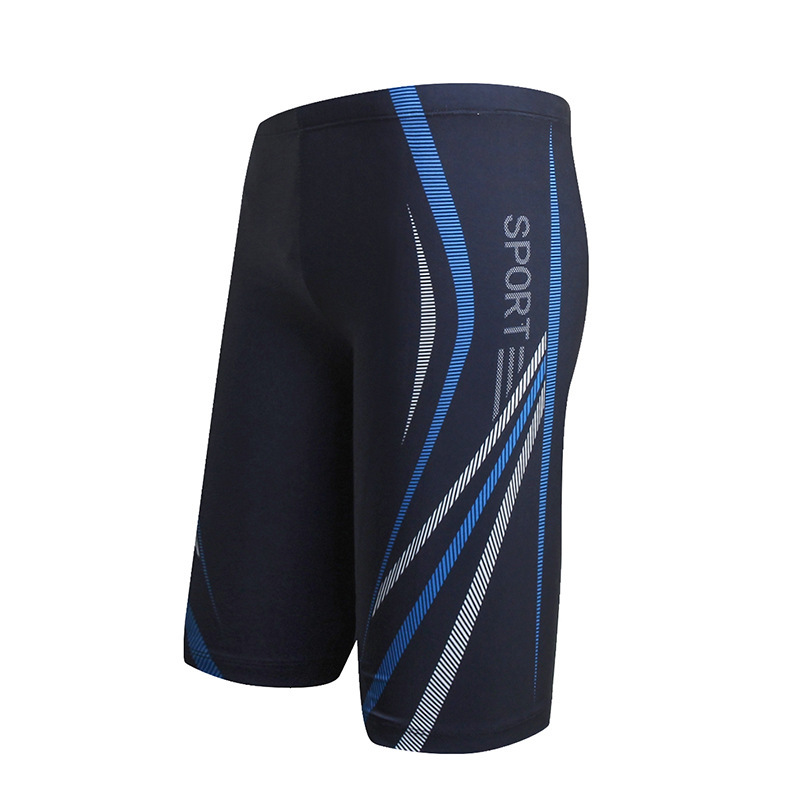 Herren-Badehose mit flachen Ecken, fünf Minuten, plus Fett, Badehose in Übergröße, schnell trocknende Badehose, Herren-Schwimmen: Armee Grün