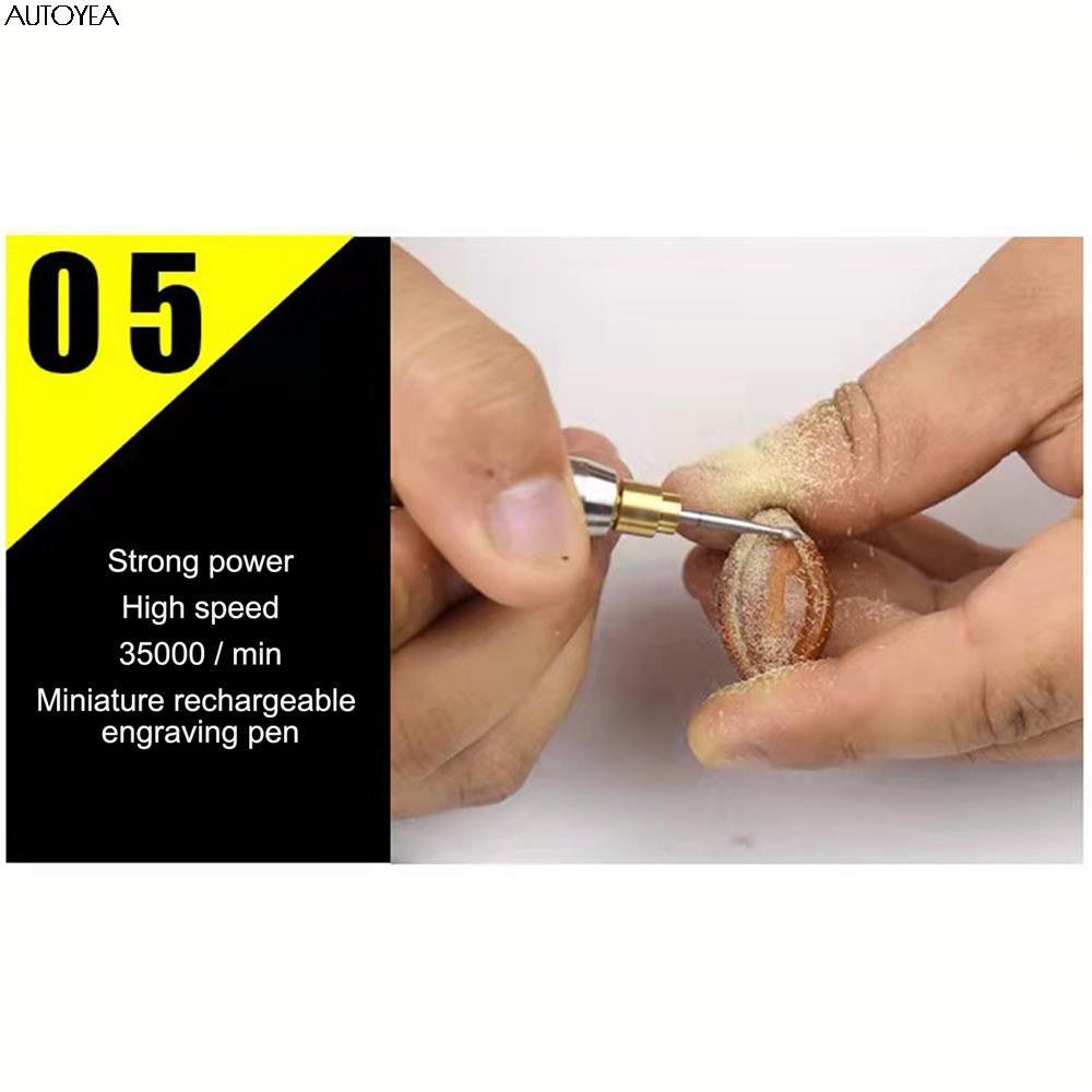 Mini rettificatrice elettrica 3.7V della smerigliatrice dell&#39;incisore del trapano con la penna ricaricabile dell&#39;incisore di Dremel della batteria
