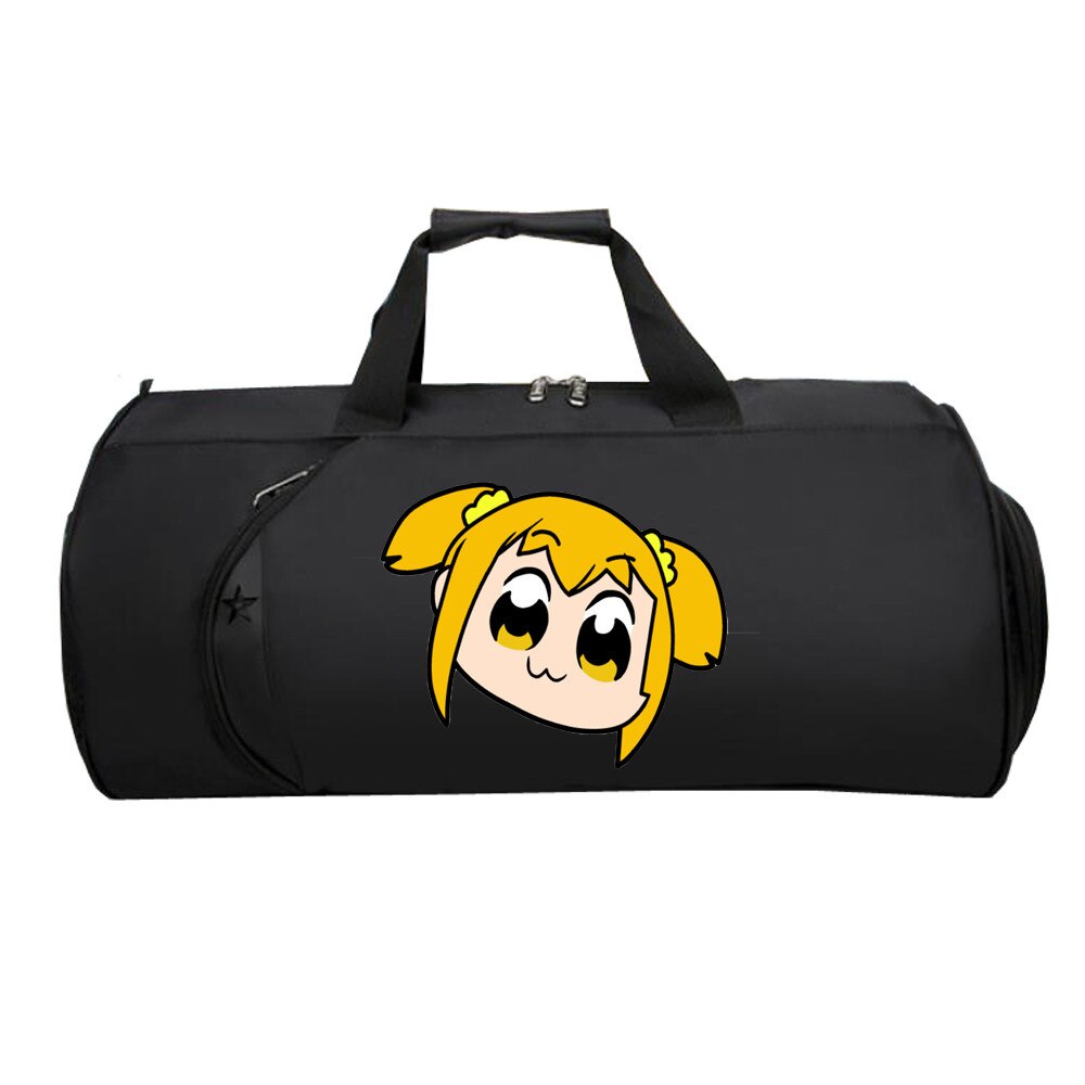 Pop Team Epic Reizen Bagage Tas Tieners Multifunctionele Grote Capaciteit Tas Mannen Vrouwen Hand Duffel Reizen Bagage Pakket: 07
