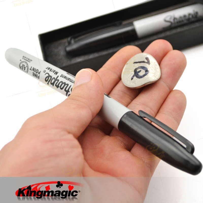 Kingmagic Quantum Bender 2.0 Kracht van god Quantum Bender door John T. lakens Coin Goocheltrucs Magic Props Magie Speelgoed