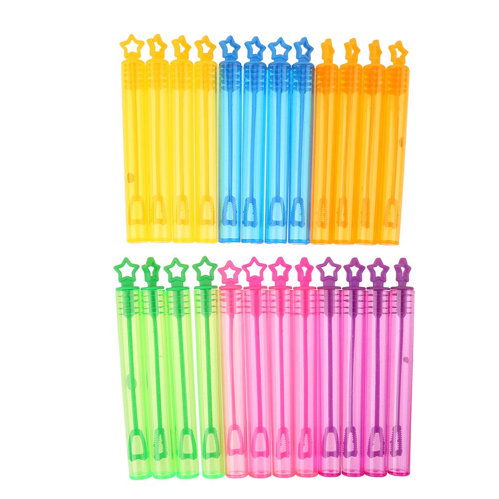 12/24 stücke freundlicher draussen Seife blasiert Flaschen Spielzeug Herz Stern freundlicher Lustige draussen Heimat Hochzeit Dekor Spielzeug Party Seife blasiert flasche: 24stck star