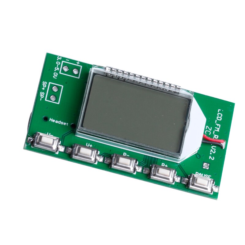 Hottest 87-108MHz DSP &amp; PLL Digital Wireless Microphone Stereo Audio FM Receiver Module