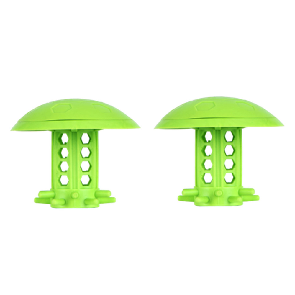 2PACK TXM Drain Hair Catcher Bathtub/Sink Drain Hair Catcher,2 in 1 Bathtub Drain Protector for Shower: green