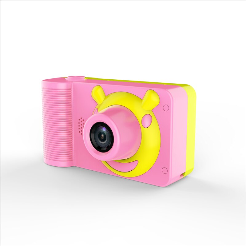 Mini Kids Digital Camera 2.0 Inch HD Monitor 1080P Child Photo Camera Kid Digital Video Camera Child Educational Camera: Pink
