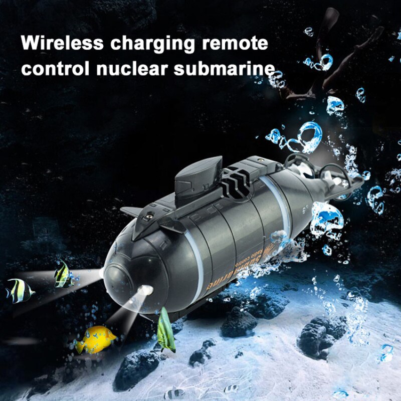 2.4G Wireless Six-way Remote Control Submarine Nuclear Submarine Electric Remote Control Boat Remote Control Toys