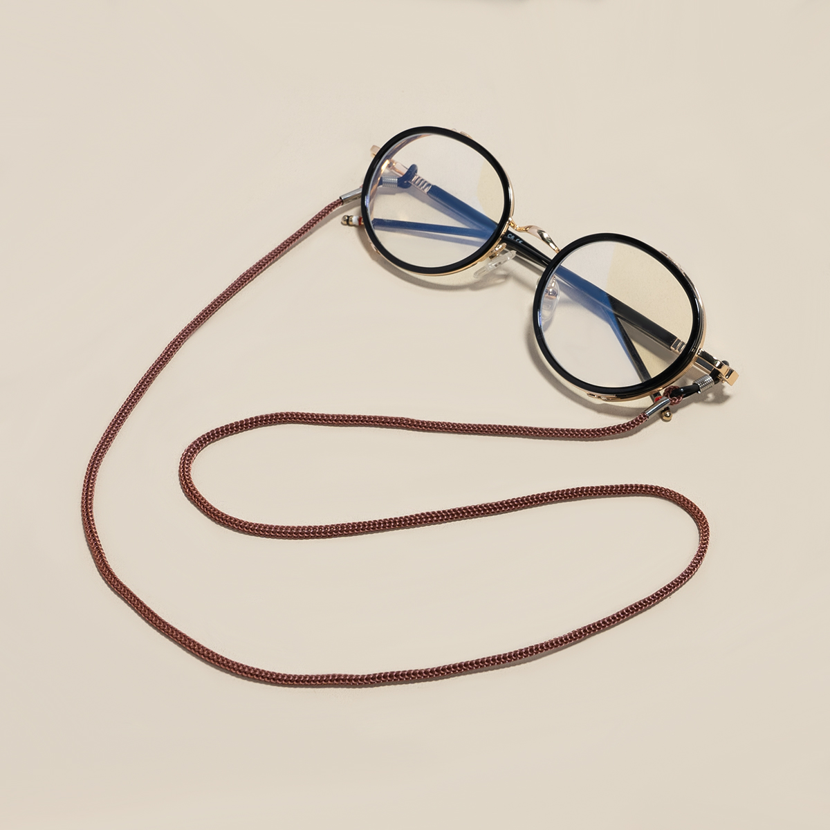 Soporte de correa para gafas ajustable de 5ps, cuerda antideslizante para gafas, cordón de cadena para gafas de sol deportivas, retenedor de gafas para mujeres y hombres
