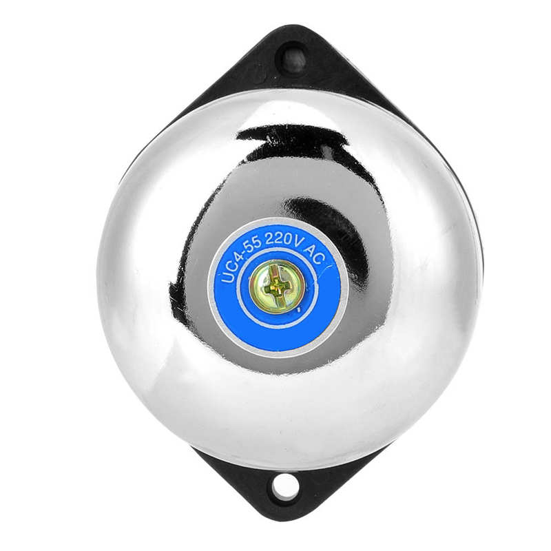 Stainless Steel Electric Bell 5W Non‑Sparking Bells for School Bell Chime Alarm Fire Alarm Multi Purpose Bell