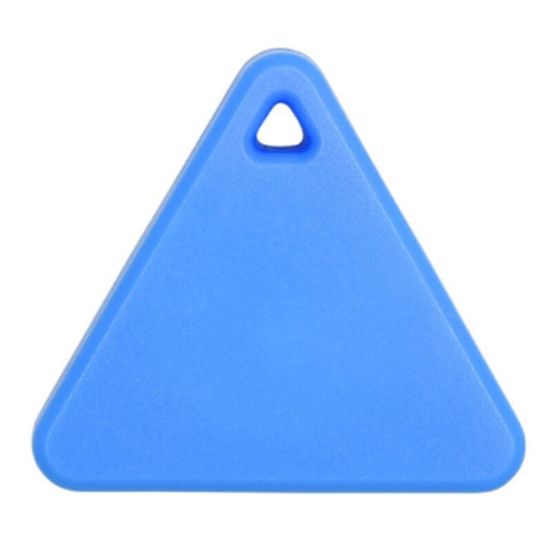 Mini Triangle Bluetooth 4.0 Tracker GPS Anti-lost Pocket Size Smart Tracker for Car Wallet Key Collar for Olds Kids Pets: Blue