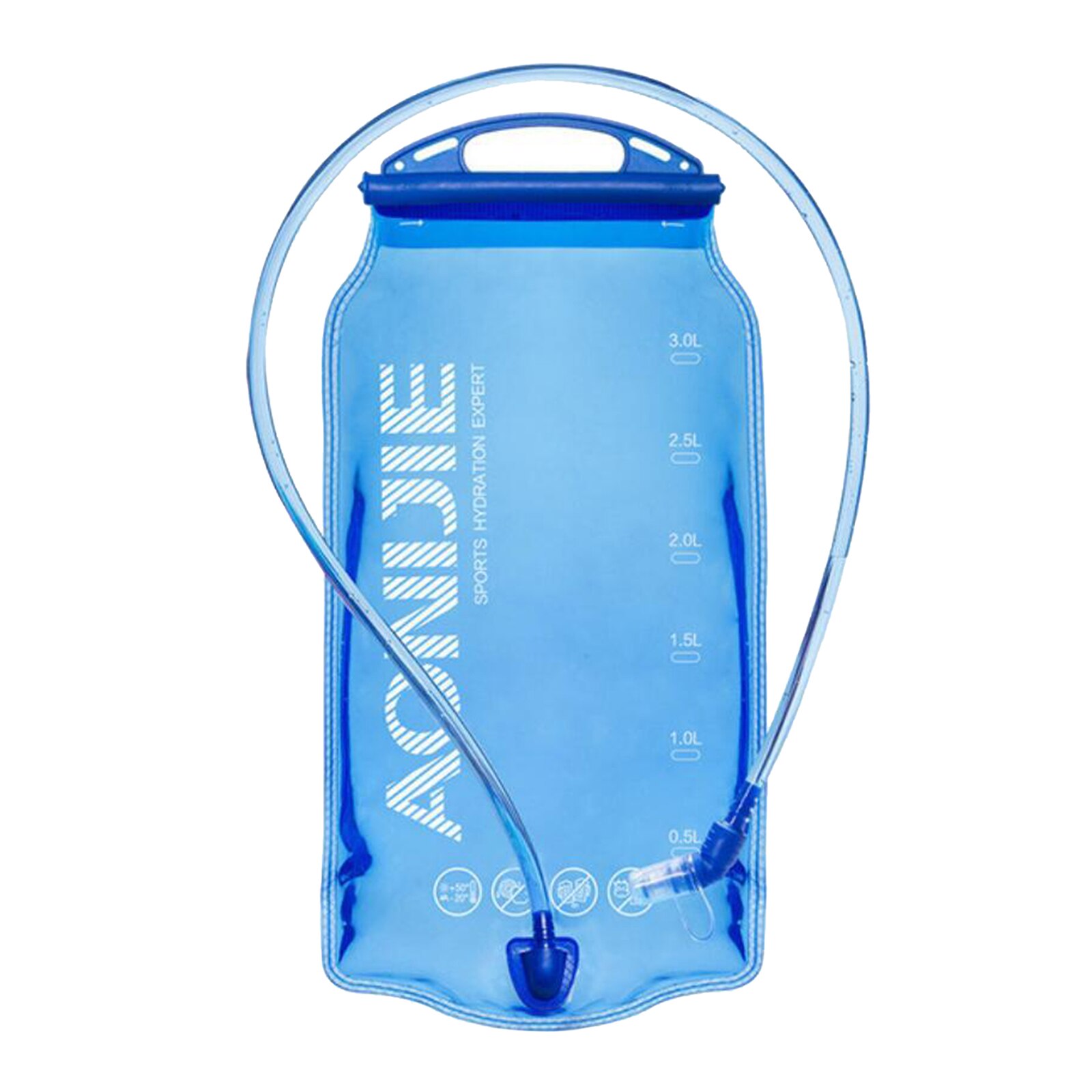 Hydration Bladder 1/1.5/2/3 Liter Water Bladder, Safe Water Reservoir Leak Proof: 3.0L 42x19cm