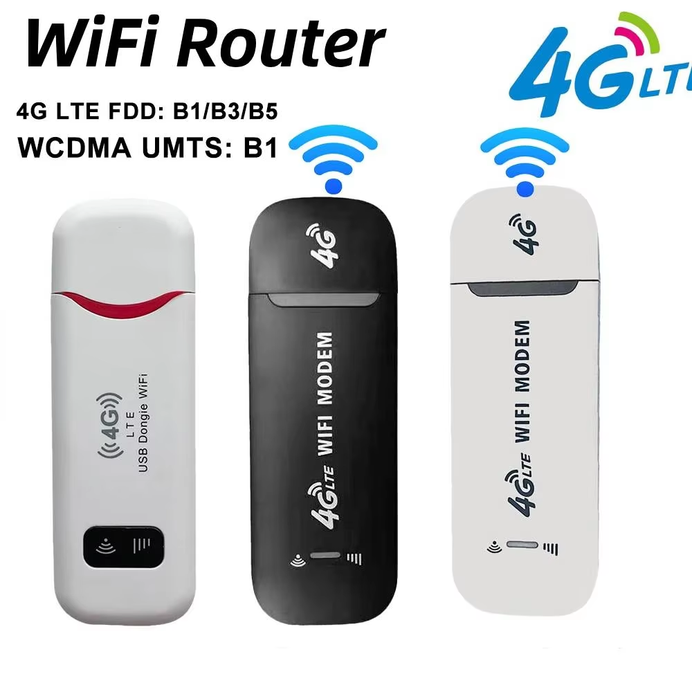 4G LTE WiFi Router Draagbare Draadloze USB Dongle 150Mbps Sim-kaart Hotspot USB Modem Pocket Mobiele Breedband voor Home Office PC