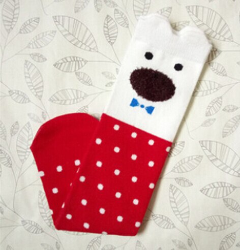 Babymeisjes jongens kinderen peuters cartoon kniekousen panty's kinderen zachte stretch beenwarmers kousen panty's voor leeftijd 3-12