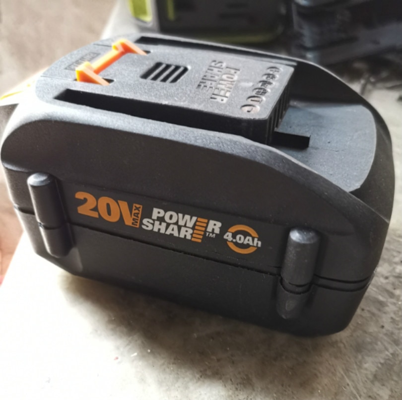 Batería de iones de litio LED más barata de 2000mah y 4000mah para Worx 20v worx 3520 3525 3575 2A 6A 3578-100, cargador para WA3742 WA3835 WA3847