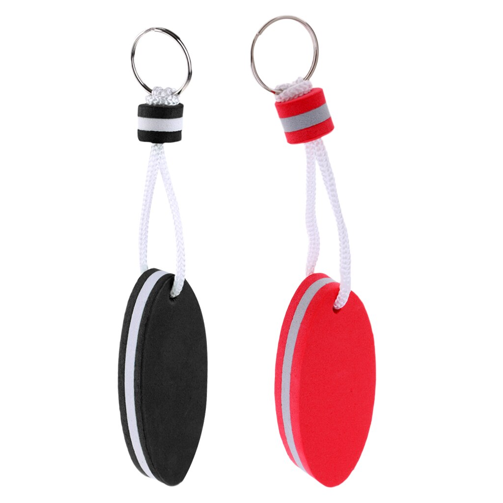 Set Van 2 Stuks Drijvende Eva Boot Sleutelhanger Marine Sleutelhanger Float Boei Varen Fob