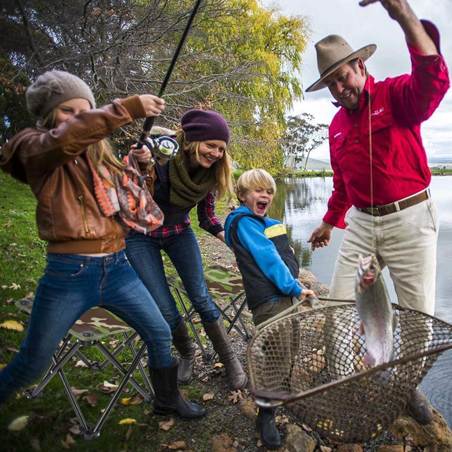 Folding Small Stool Bench Stool Portable Outdoor Mare Ultra Light Subway Train Travel Picnic Camping Fishing Chair Foldable