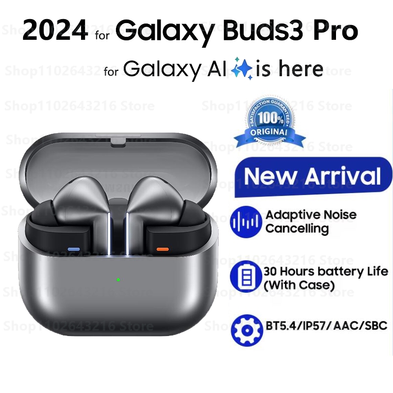 Voor Galaxy Buds 3 Pro Ruisonderdrukking Draadloze hoofdtelefoon Ruisonderdrukking In het oor Meeslepende HIFI-geluidsheadset voor Android iPhone