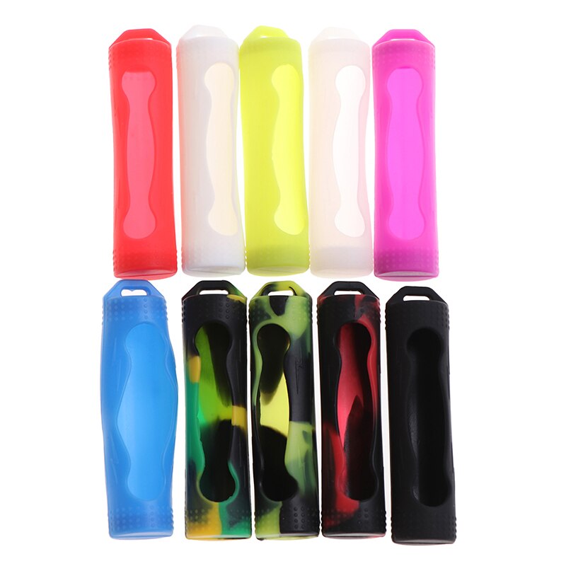 1PCS Silicone Sleeve Cover Case For 18650 Battery Protective Bag Pouch Battery Storage Box
