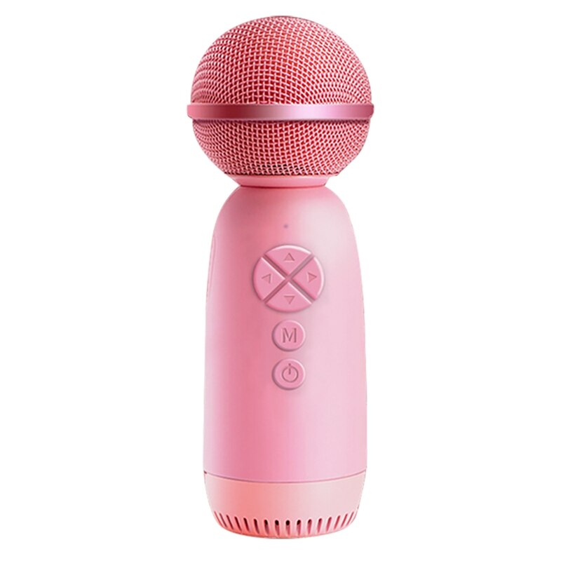 Draadloze Microfoon 5 In 1 Opname Zingen Microfoon Kinderen Volwassen Karaoke Microfoon: GRAY