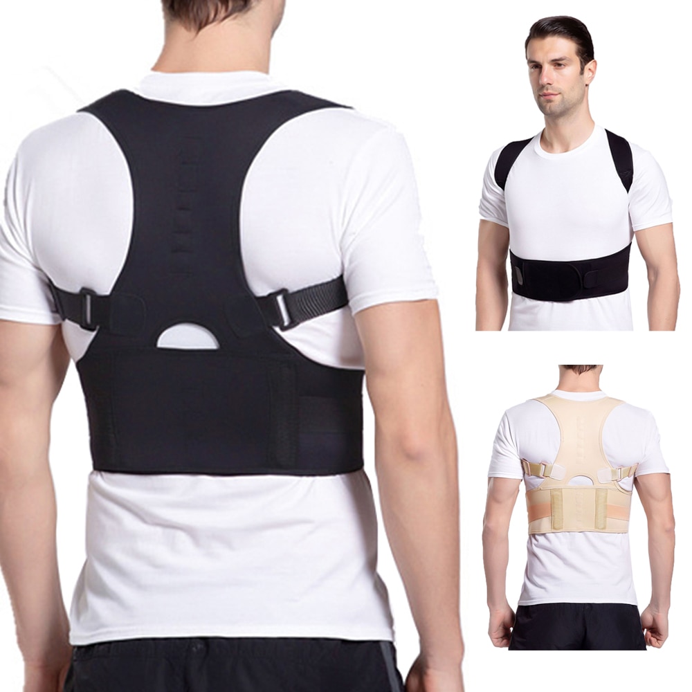 Houding Corrector Magnetische Therapie Brace Schouder Terug Ondersteuning Riem Voor Mannen Vrouwen Schouder Taille Houding Correctie