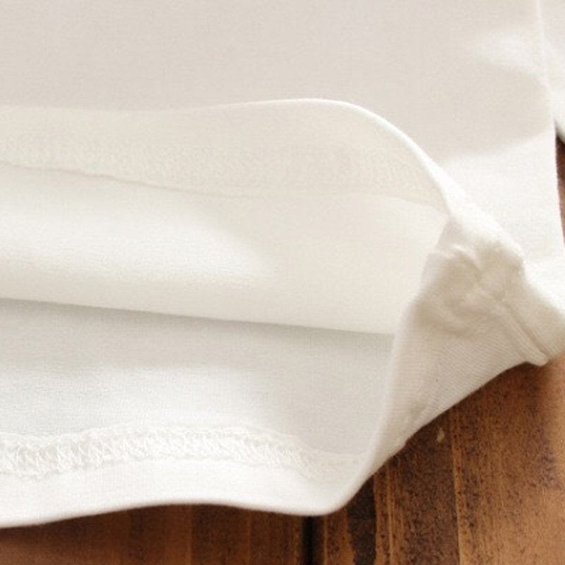 primavera Otoño de manga larga de las muchachas Tops camisa básica blanca de encaje de la escuela chica blusa Camisa de algodón niños ropa de 18M-13Y DQ953