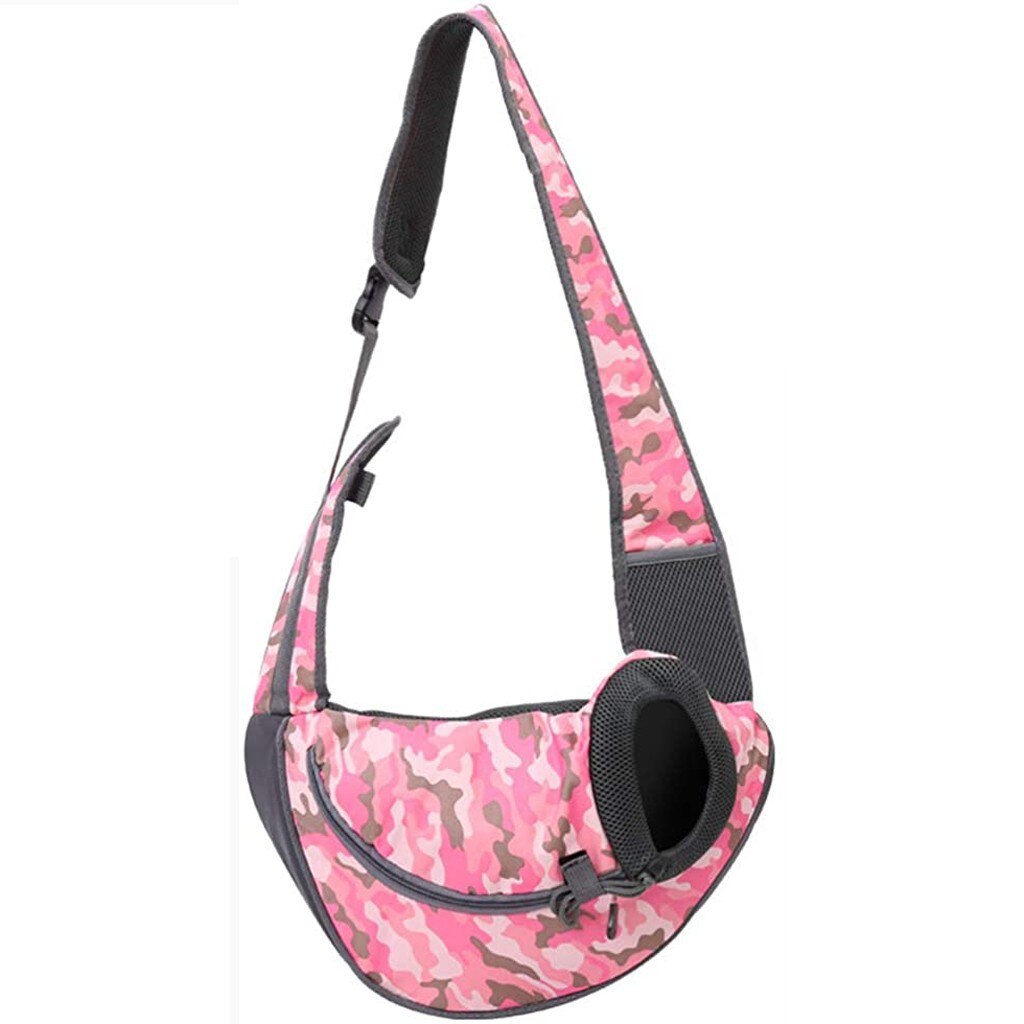 Portable Pet Dog Cat Backpack Carrier Shoulder Bag Rucksack Pet Travelling Bag: Rose Red