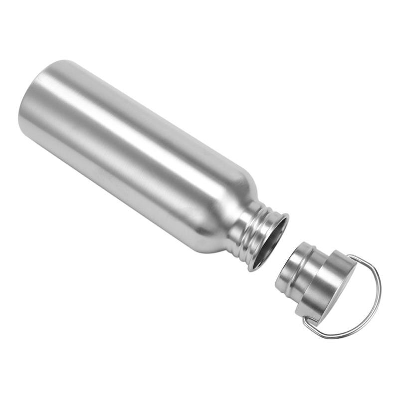 350/500/750ml Double Wall Large Capacity Stainless Steel Single Layer Sports Kettle Outdoor Bicycle My Water Bottles Durable