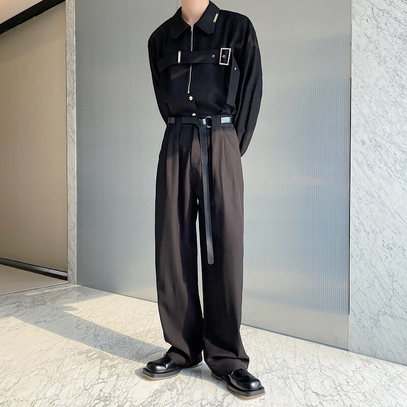 oversized dress pants men Black Oversized Suit Pants  Dose