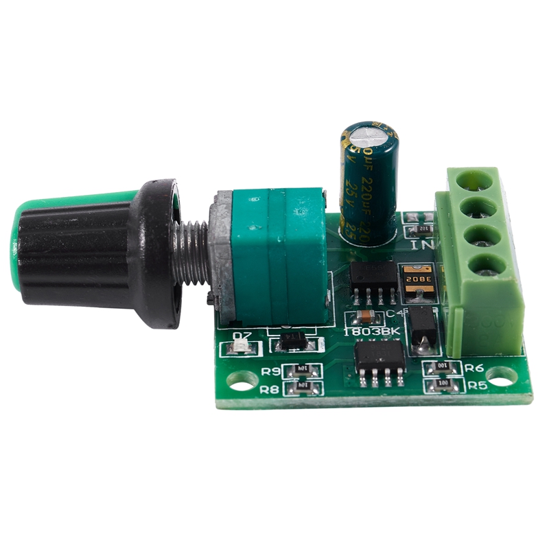 Dc 1.8V 3V 5V 6V 12V 2A Motor Speed Controller Controller Controller 30W Pwm 1803b K7