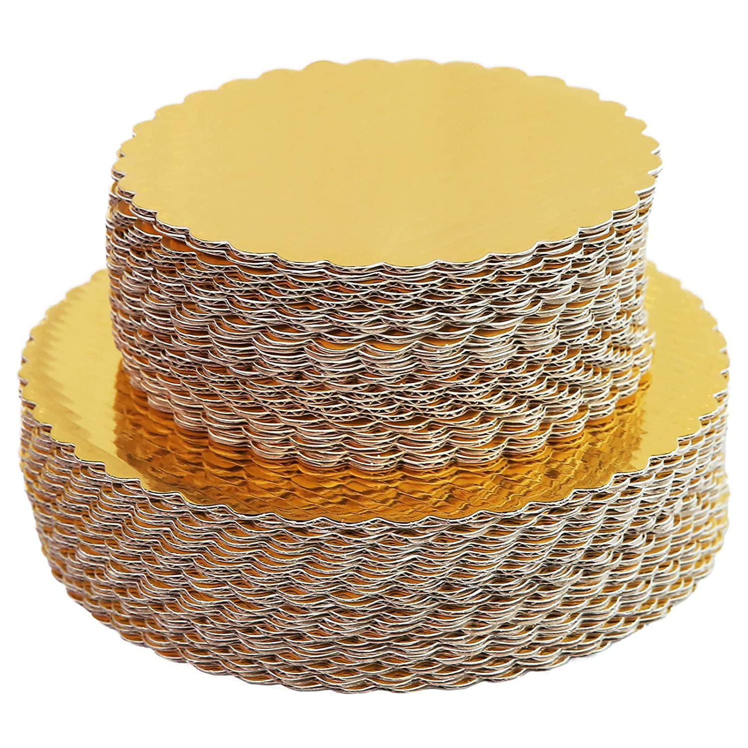 8/10/12 Inch Round Disposable Cake Base Boards Paper Cupcake Dessert Display Tray Birthday Cake Pastry Cakeboard Decorative Tool